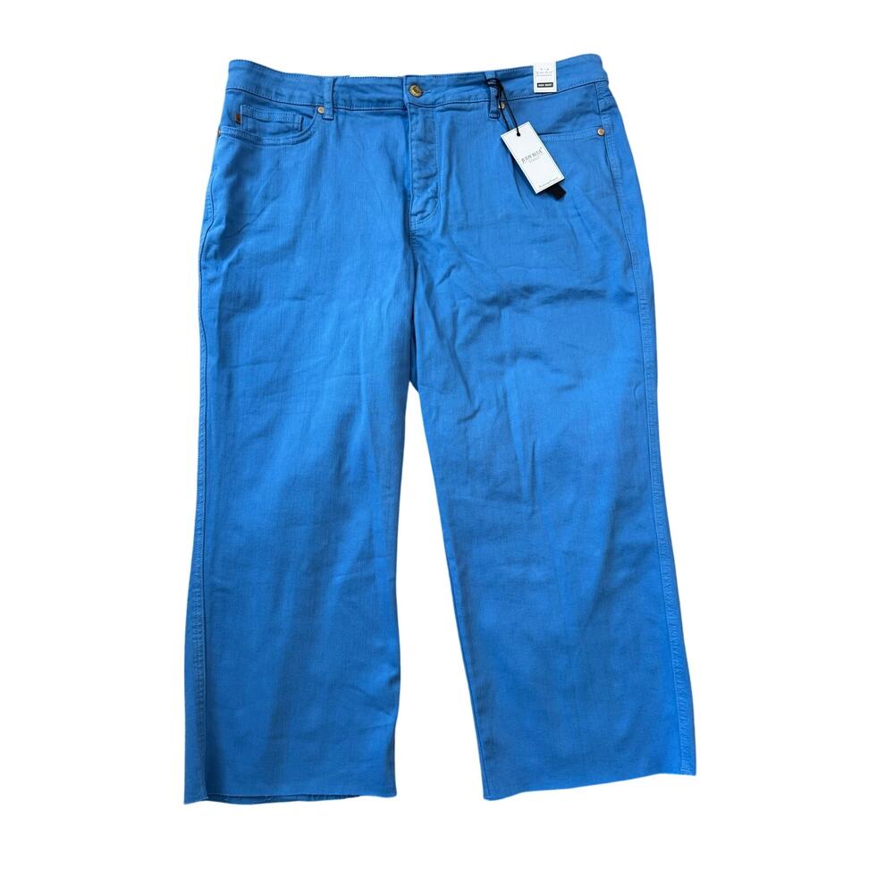 Judy Blue Women's High Rise Tummy Control Sky Blue Crop Jeans Size 20W NWT